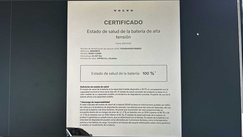 Volvo XC60 XC60 Plus, T6 AWD H&iacute;brido enchufable, El&eacute;ctrico/Gasolina, Dark