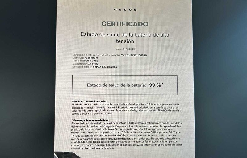 Volvo XC60 XC60 Ultra, T6 AWD H&iacute;brido enchufable, El&eacute;ctrico/Gasolina, Dark