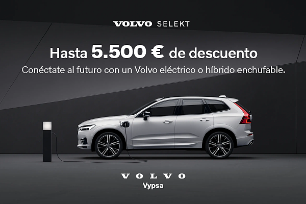 Volvo eléctricos e híbridos enchufables matriculados con Volvo Selekt