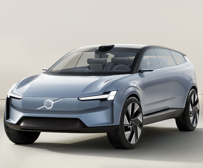 El Volvo Concept Recharge es una declaración del futuro eléctrico puro de Volvo Cars