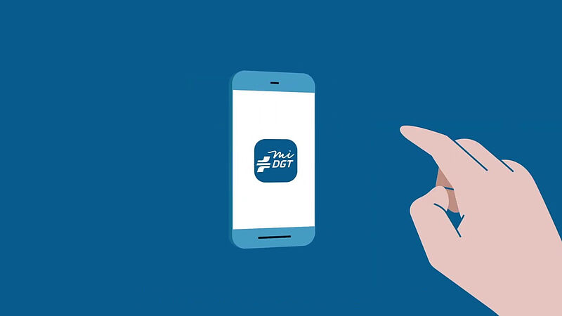 Todo sobre miDGT, la app de la Dirección General de Tráfico
